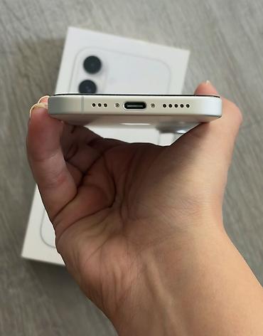 Apple iPhone: IPhone 16, 128 GB, Ağ, Zəmanət, Barmaq izi, Simsiz şarj — 4