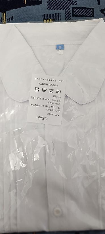 Топы и рубашки: Рубашка, цвет - Белый, Новый — 30