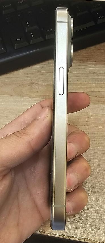 iphone quba: IPhone 15 Pro, 128 GB, Natural Titanium, Face ID — 5