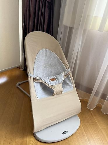 детские качели: LUXMOM beşik-şezlonq (uşaq bouncer) - Marka/model: LUXMOM - Rəng — 1