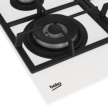 core ultra: Газовая печь, Beko, Новый, Встраиваемая, цвет - Белый, Полная оплата — 2