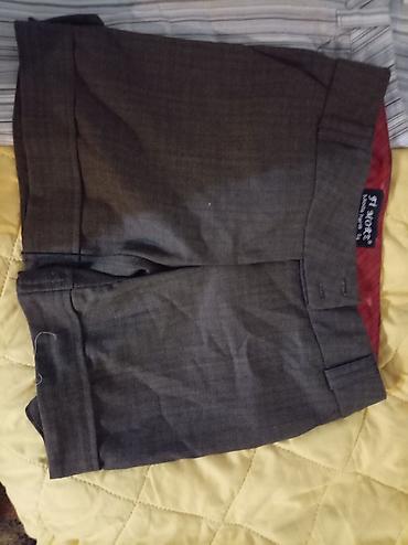 Pantalone: Ženske pantalone – 2 para 1) Elegantne tamno-sive pantalone - — 1