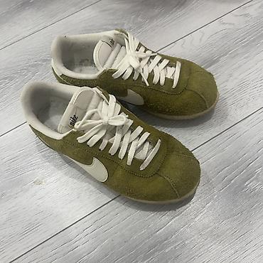 nike cortez: Мужские кроссовки, 40, Nike, Б/у, цвет - Зеленый, Самовывоз — 3