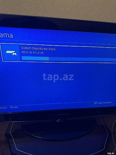 playstatio: Playstation 4 Slim 1tb yaddaş,1 DualShock Üstündə RDR2, Days Gone — 8