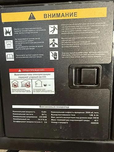 excalibur: Бензиновый генератор Excalibur S18000CX3 - Тип: переносная бензиновая — 4
