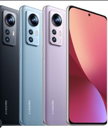 телефон флай с телевизором сенсорный: Xiaomi 12, 1 TB, rəng - Qara, 
 Zəmanət, Kredit, Qırıq
