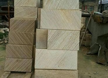 Dekorativ daşlar: Qumdaşı fasad plitələri - Material: təbii qumdaşı - İstifadə — 33