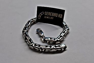 Серебряные цепочки: Серебряные Цепи и Браслеты Ручная работа проба Делаю на Заказ — 8