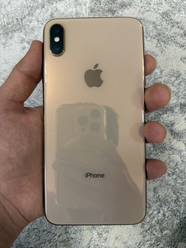 iphone xs ucuz: IPhone Xs Max, 64 GB, Qızılı, Face ID