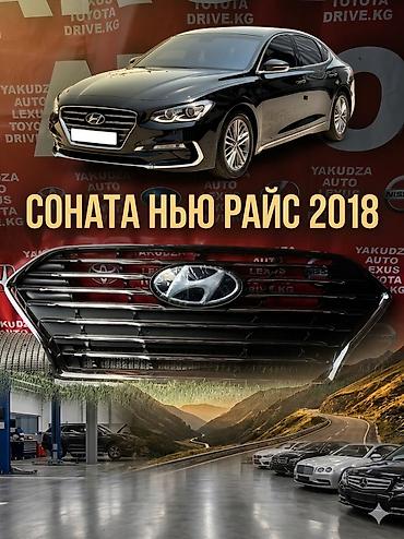 2018: Решётки радиатора для Hyundai Sonata New Rise (2018) - Совместимость — 1