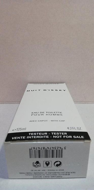 200 rsd: ISSEY MIYAKE NUIT D ISSEY POUR HOMME EDT125ML TSTR | Issey Miyake — 5