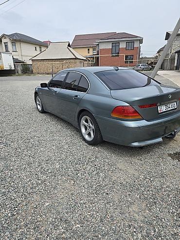 вмв 745: BMW 7 series: 2002 г., 4.4 л, Робот, Бензин, Седан — 4