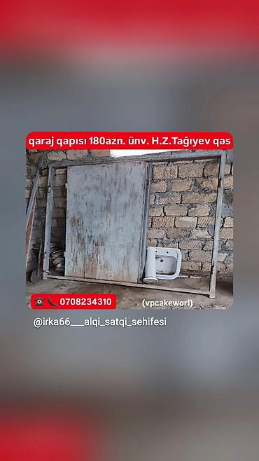 Unitazlar: Məhsul təsviri: 1) Unitaz + su çəni komplekti işlənmiş 35manat Yeni — 45
