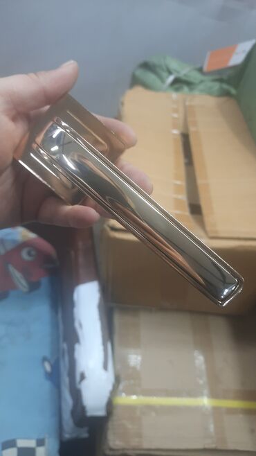 Qapı zamokları: Qapı üçün tam dəst: mexanizm, silindr, rozetkalar və dəstək - Daxili — 4