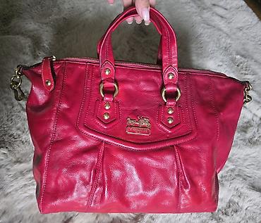 Torbe: Coach Madison Sabrina satchel bag. Coach kožna crvena torba sa — 8