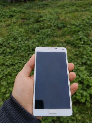 samsung p400: Samsung Galaxy Note 4, 32 GB, rəng - Ağ, Sensor, Barmaq izi, Simsiz şarj