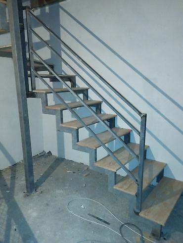 Готовые перила: Готовые перила, Материал: Металл, Для лестницы — 25