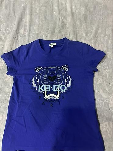 Futbolkalar: Futbolka, Kenzo, S, rəng - Mavi — 1