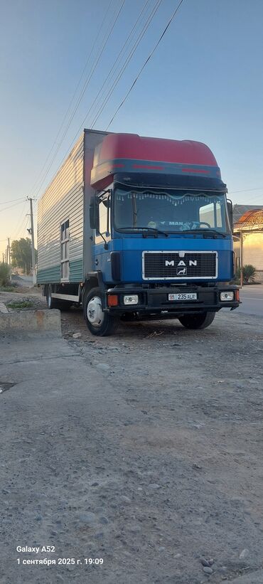 вождения на фуре: Жүк ташуучу унаа, MAN