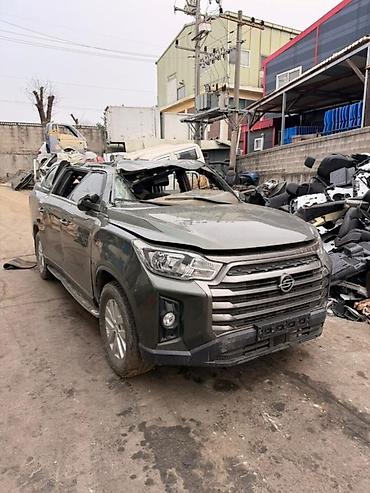 rex: Бампер Ssangyong, Б/у, Оригинал — 3