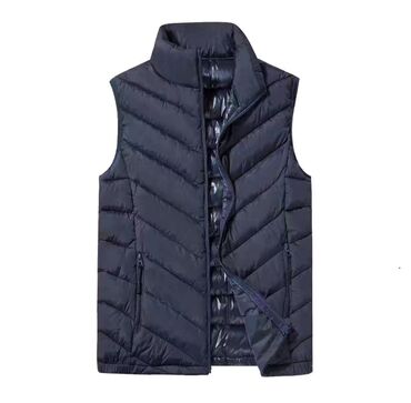 Другая мужская одежда: РАСПРОДАЖА !!! Жилет тёмно-синий . Наполнитель пуховое волокно — 3