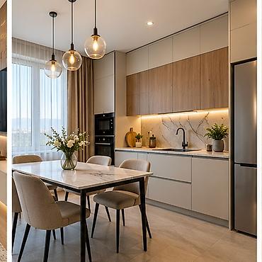 flat osh: 2 комнаты, 68 м², 8 мкр Элитка, 6 этаж, Свежий ремонт — 6