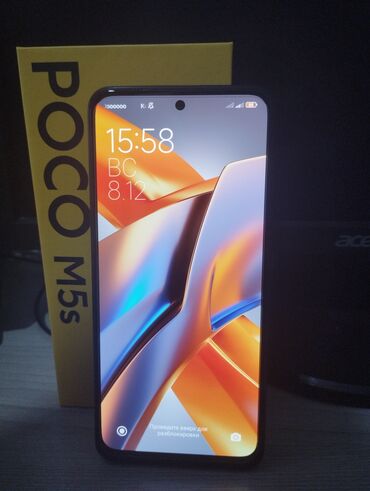 poco s5: Poco M5s, Б/у, 128 ГБ, цвет - Серый, eSIM, 2 SIM