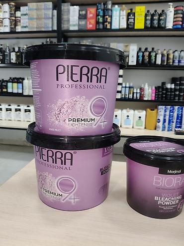 PIERRA Professional və Marjinal BIORA saç açıcı tozlar + oksidant — 1