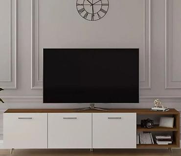 stend qiymeti: Yeni, Düz TV altlığı, Polkasız, Laminat, Türkiyə — 9