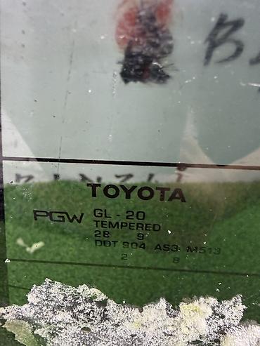sequia: Стекло Заднее Toyota, 2010 г., Б/у, Оригинал — 4