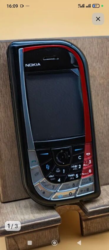 кнопочный телефон купить: Nokia 7610, Новый, цвет - Черный, 1 SIM