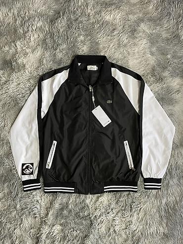 полузамок лакосте: Мужская куртка, 2XL, Lacoste, Новый, цвет - Черный — 1