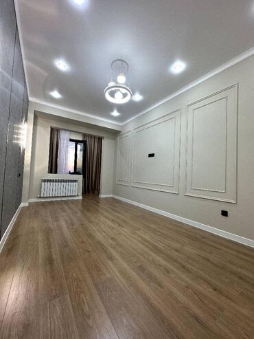 асанбай мкр: 2 бөлмө, 67 кв. м, Элитка, 2 кабат, Евроремонт