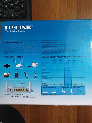 wifi roter: TD-W8961N 300Mbps Wireless N ADSL2+ Modem Router Модем ADSL2+ — 3