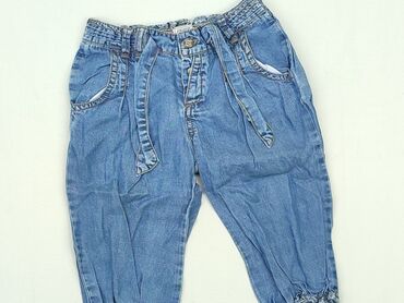 zentex legginsy: Denim pants, 12-18 months, condition - Very good