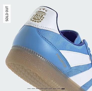 футбольный красовка: Мужские кроссовки, 41.5, 42, 42.5, Adidas, Новый, цвет - Голубой, Самовывоз, Платная доставка — 9