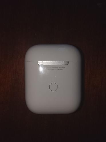 hoco e96a: Кейс для наушников, Apple, Б/у, цвет - Белый — 1