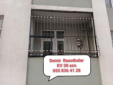 Məhəccərlər: Məhsul: Dəmir pəncərə/balkon barmaqlıqları Təsvir: - Mənzillər və — 1