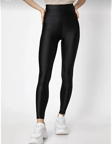 push up helanke: Şalvar, XL, rəng - Qara — 1