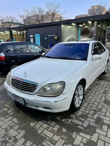 учет абхазия: Mercedes-Benz S 500: 2000 г., 5 л, Автомат, Бензин, Седан