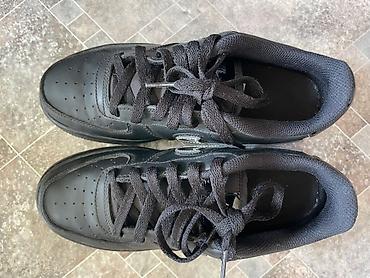 air force 1: Мужские кроссовки, 38.5, Nike, Б/у, цвет - Черный, Самовывоз, Платная доставка — 2