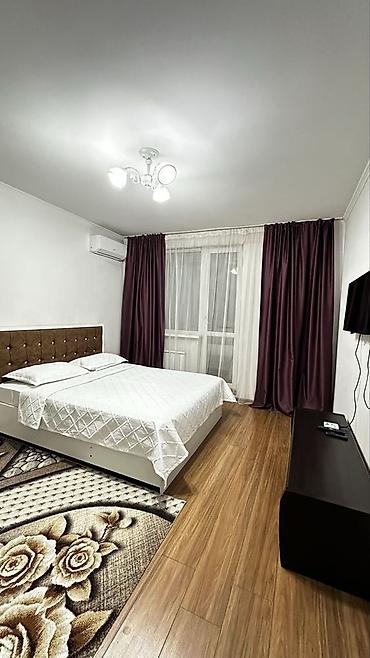 Посуточная аренда квартир: 1 комната, Люкс, элитка, Бишкек Парк ТРЦ, Домофон, Круглосуточное заселение, Парковка — 3