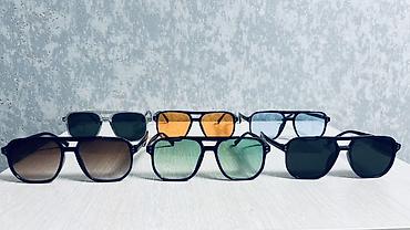 авиаторы: Очки универсальной формы (авиаторы/прямоугольные) с разными оттенками — 1