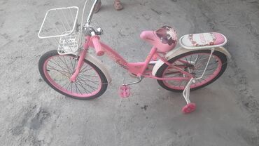 трёхколёсный детский велосипед: Коляска, цвет - Розовый, Новый