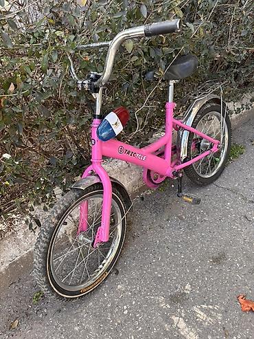Uşaq velosipedləri: Uşaq velosipedi – Tricycle marka - Rəng: çəhrayı - Çərçivə: polad — 2