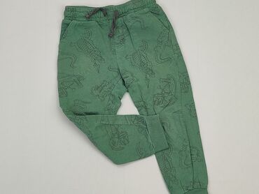 spodnie dresowe zielone: Spodnie dresowe, Little kids, 3-4 lat, 104, stan - Bardzo dobry