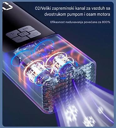 Auto oprema: Nova bežična pumpa sa velikim LCD ekranom i nastavcima za pumpanje — 7