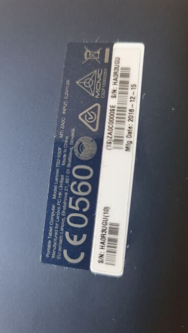 Tableti: Lenovo Tab E10 (TB-X104F) Android tablet - Ekran: IPS, široki uglovi — 11