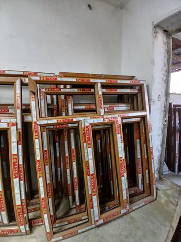 Пластиковые двери: ПВХ двери и окна в сборе - Готовые блоки из ПВХ-профиля с ламинацией — 7