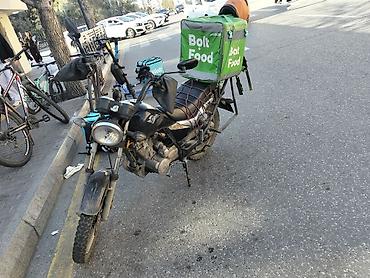 Motonəqliyyat: Moto-kuryer üçün tam təchizatlı çatdırılma motosikleti və — 1